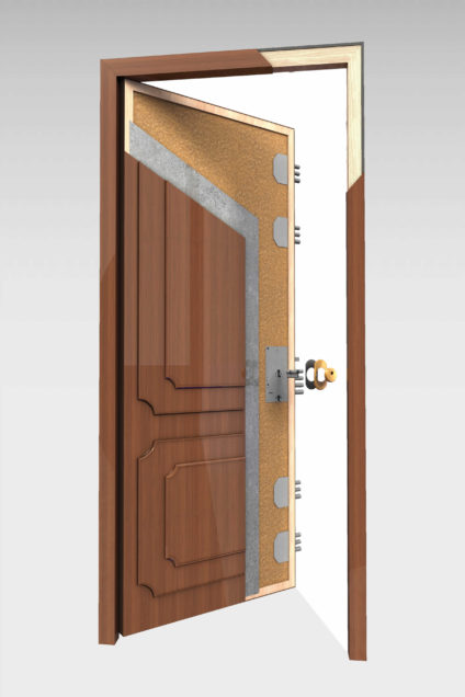 Puerta blindada serie Técnica mod. B16 Puerta blindada serie Técnica mod. B16